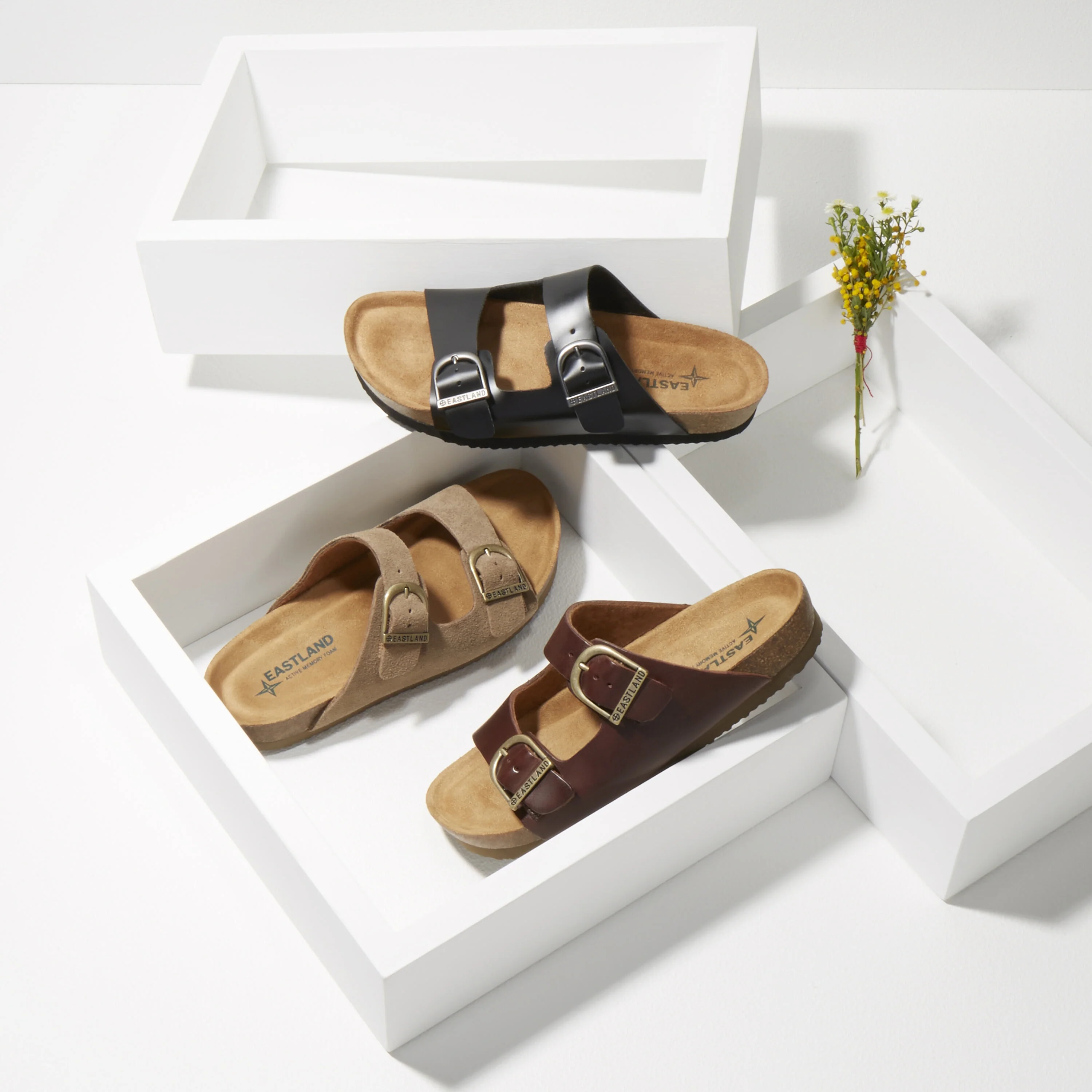 Women's Cambridge Double Strap Slide Sandal - Image 36