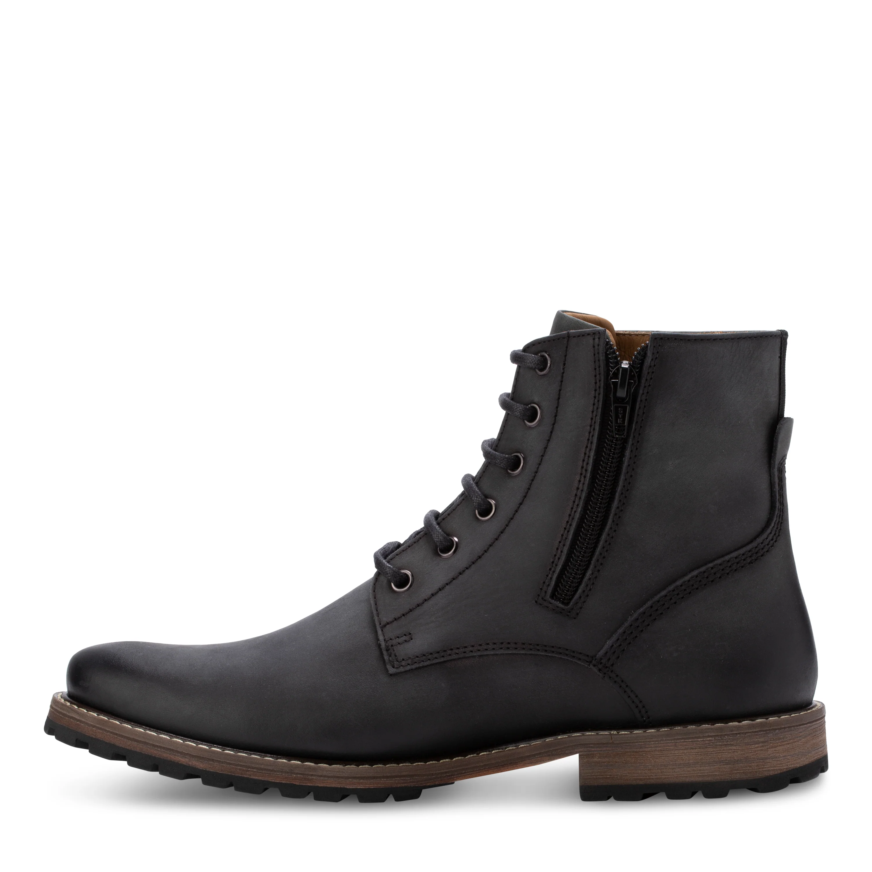 Men's Hoyt Plain Toe Zipper Boot - Image 3