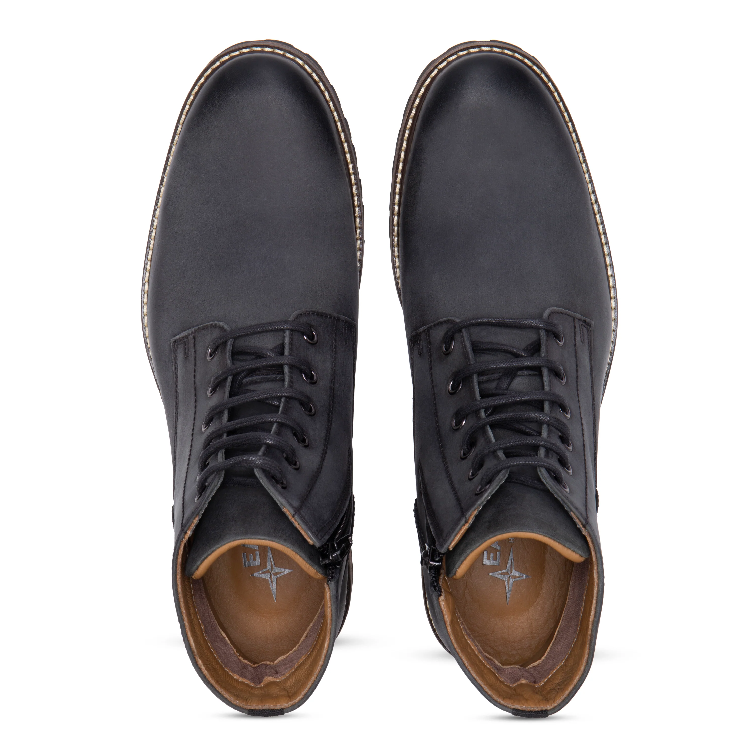 Men's Hoyt Plain Toe Zipper Boot - Image 5