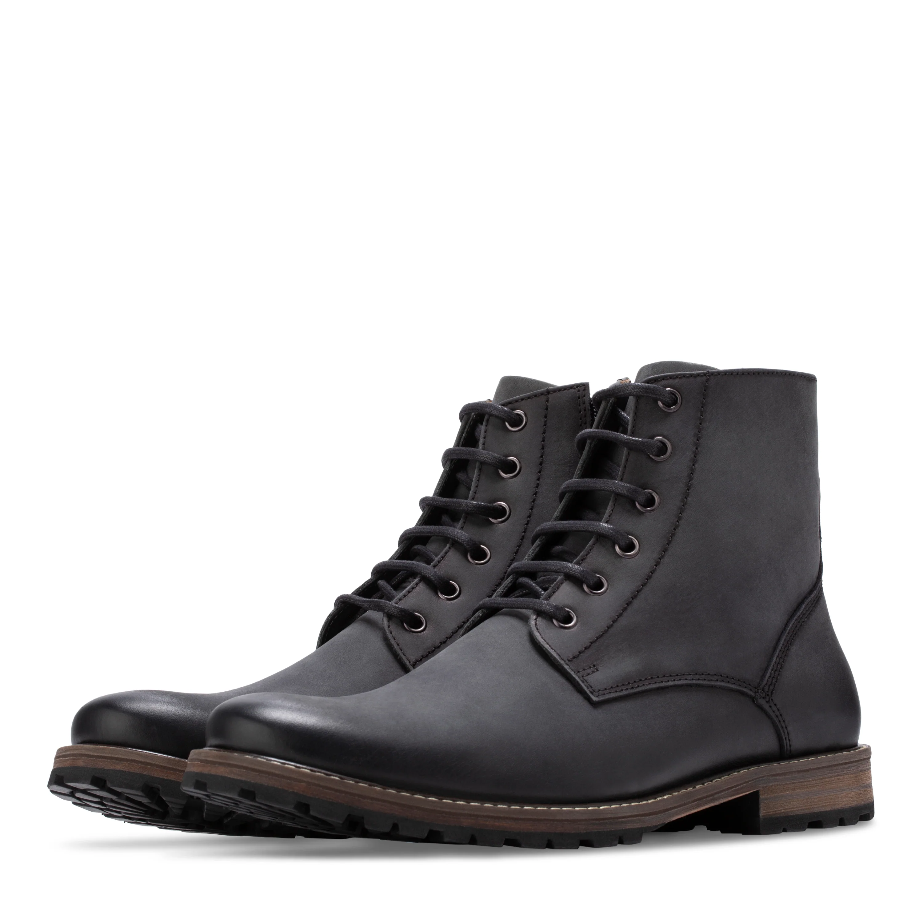 Men's Hoyt Plain Toe Zipper Boot - Image 6